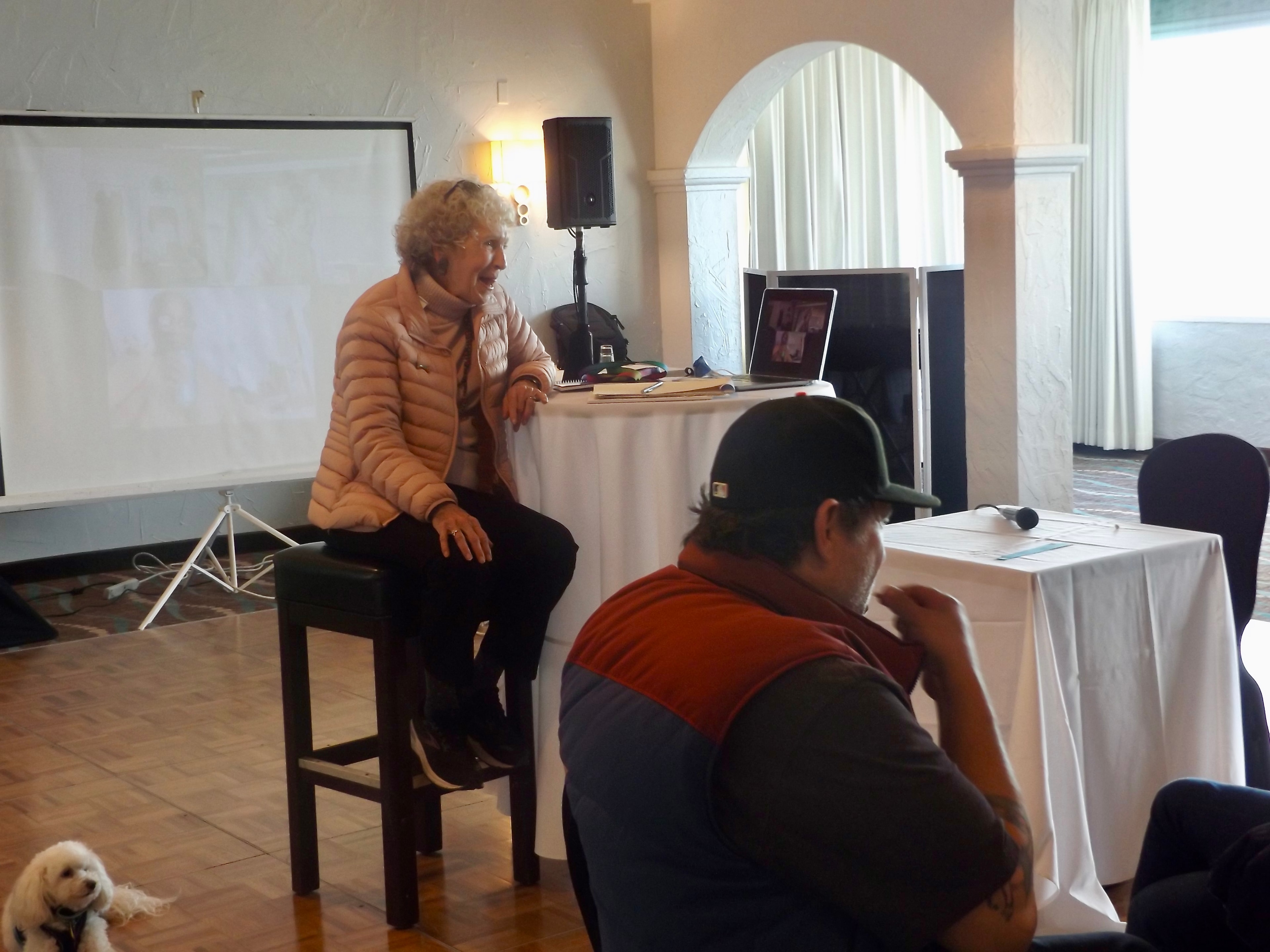 Presentation moment at the Gathering