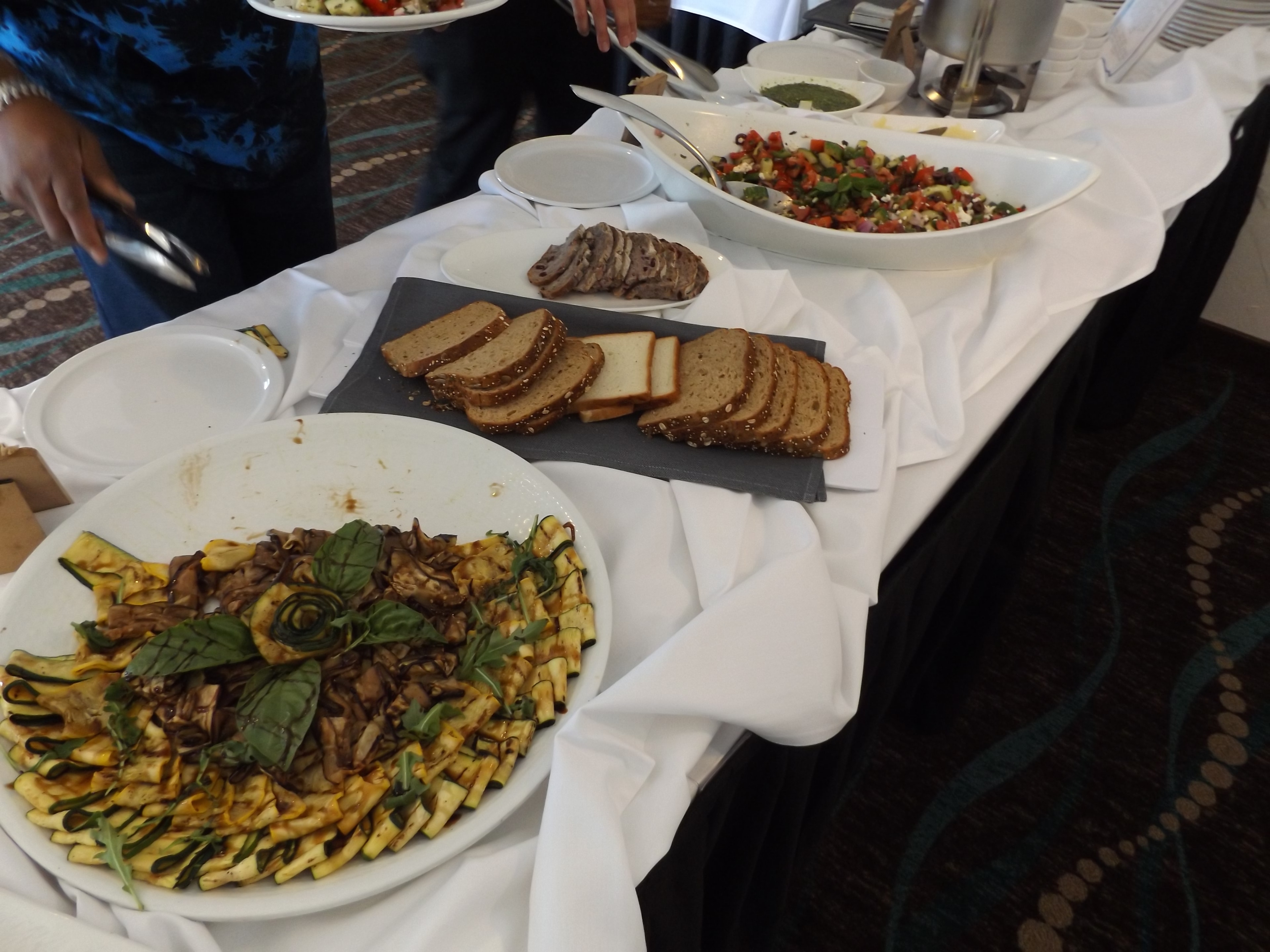 Food prepared for Gathering participants