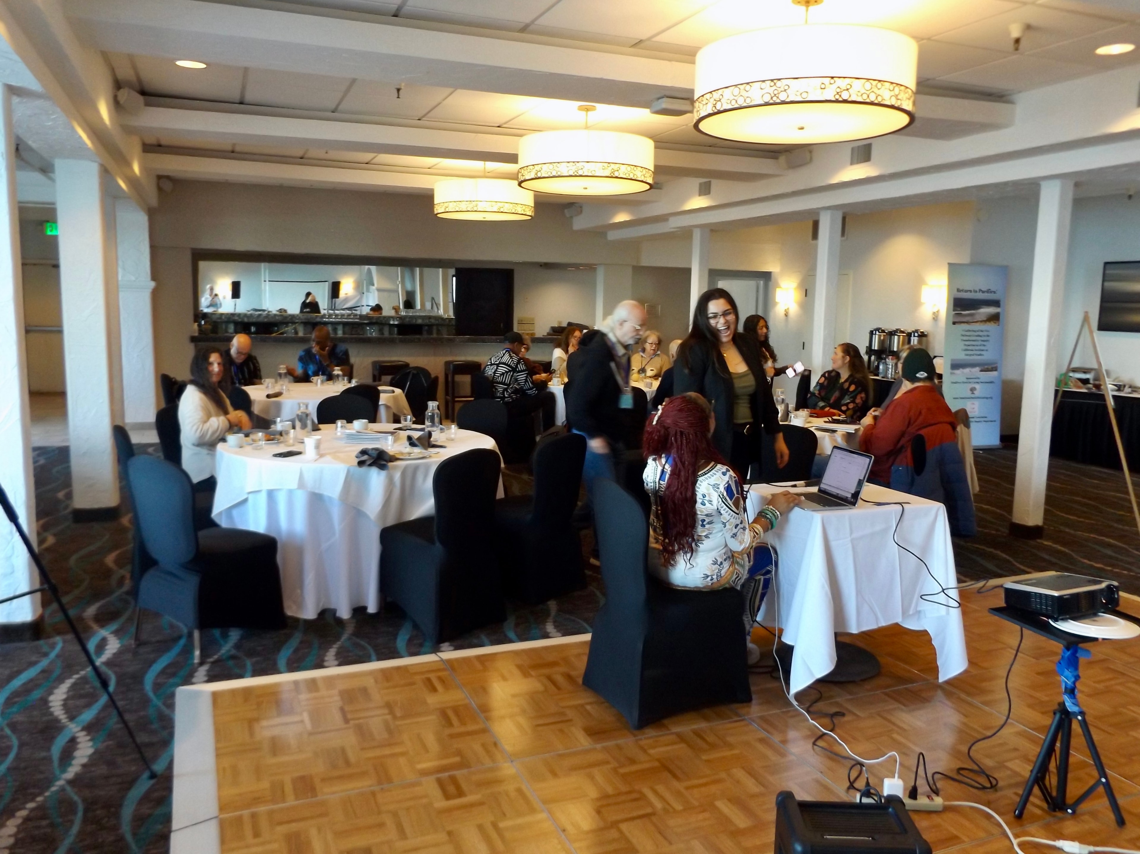 Group gathering on January 16