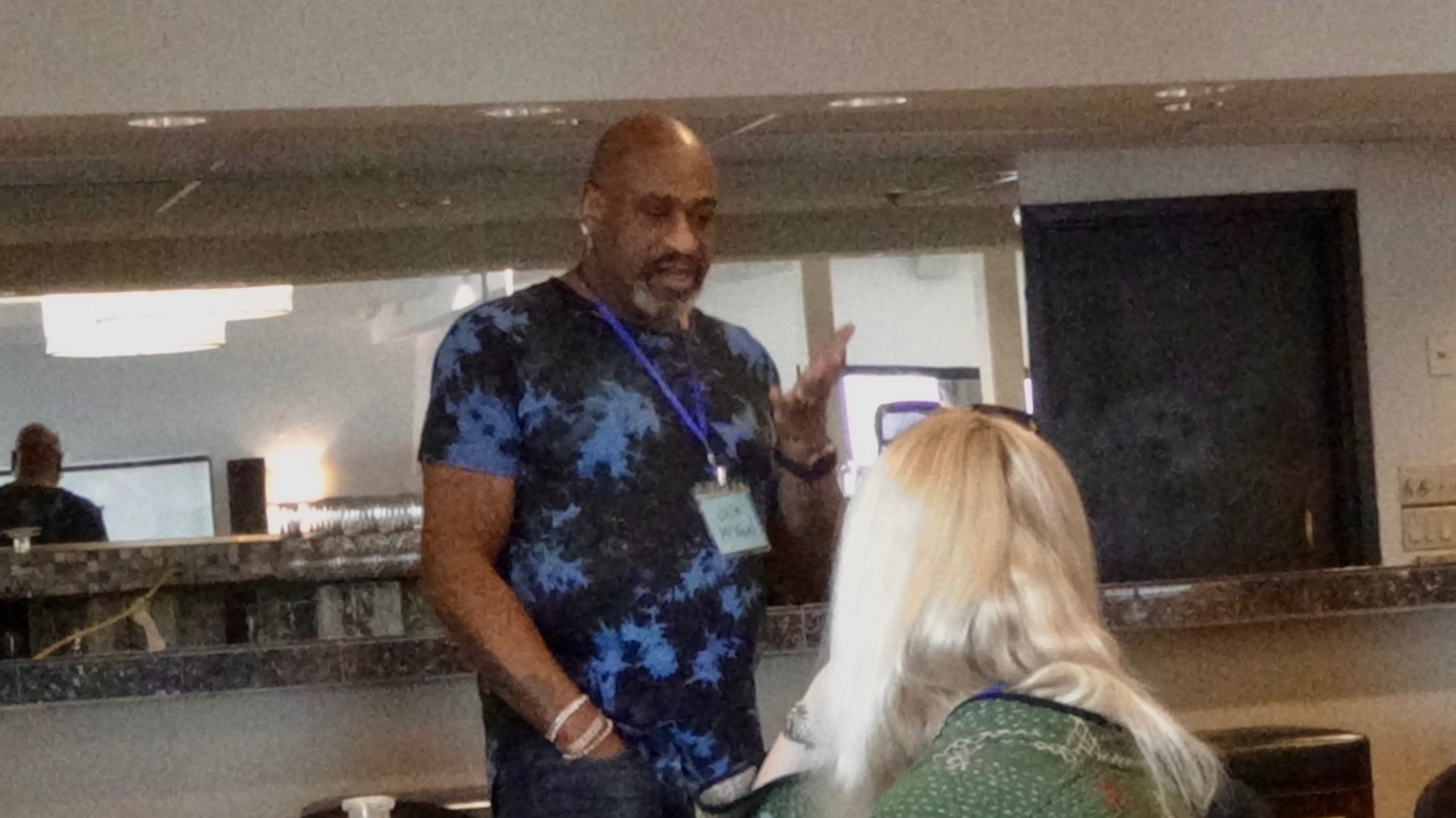 Conversation during the Gathering