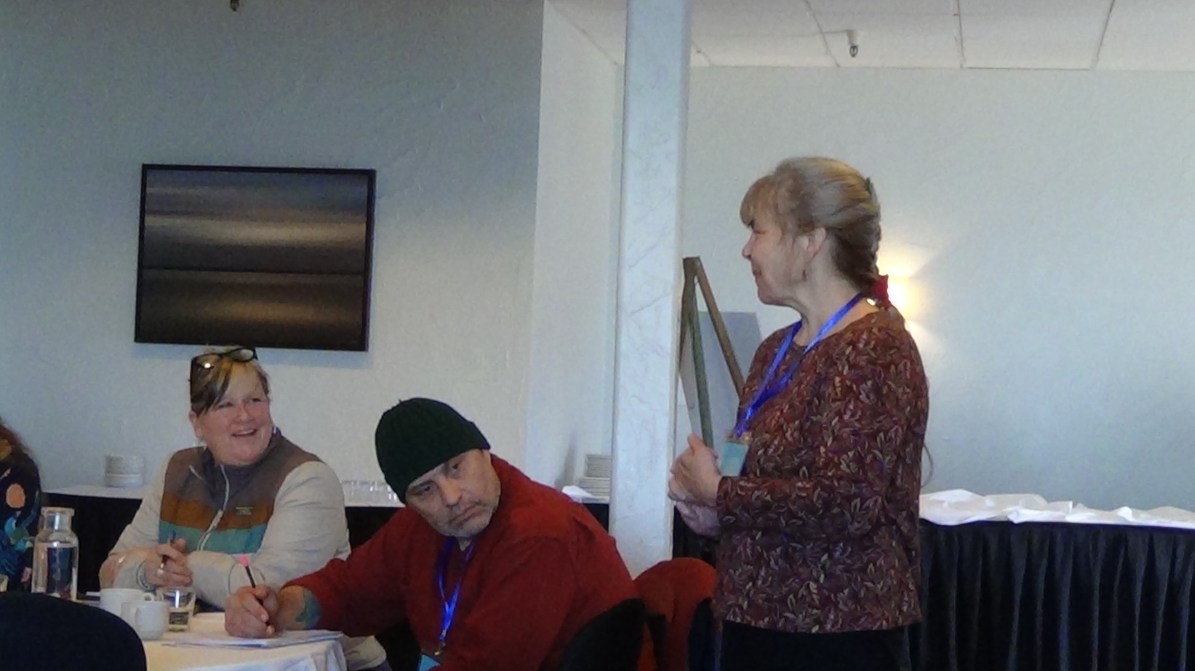 Opening discussion at the Gathering