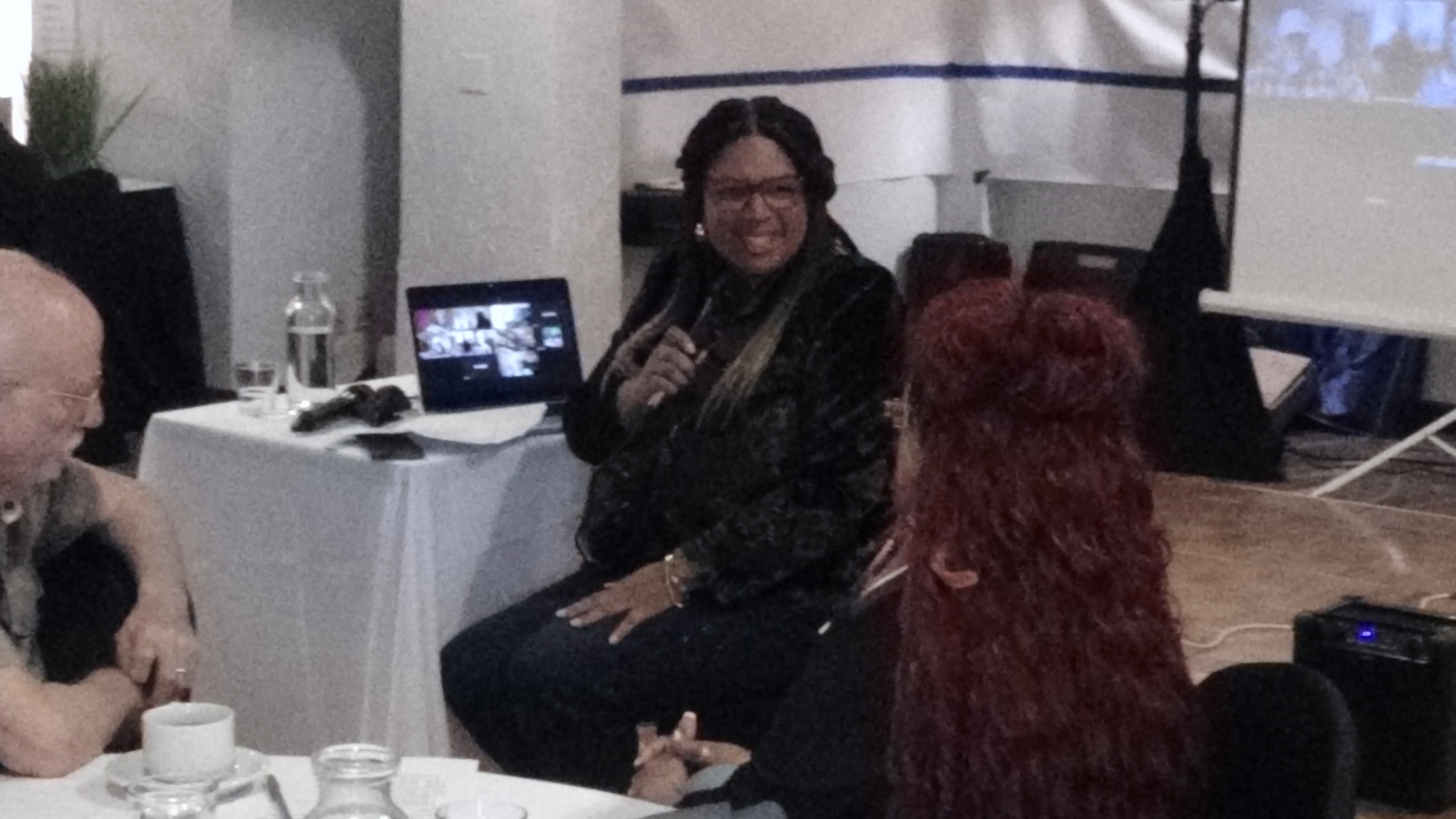 Speaker at the Gathering panel