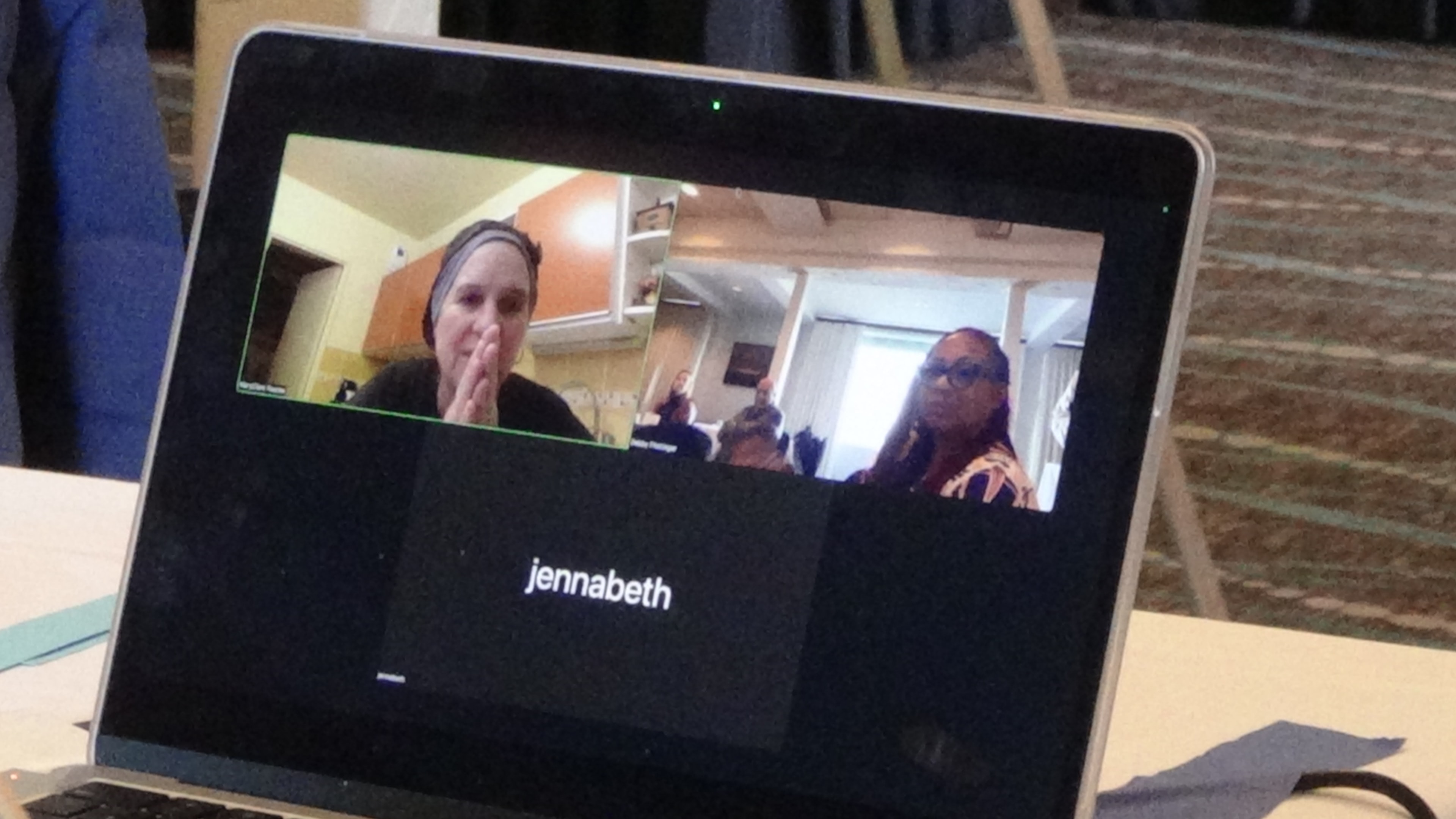 Virtual participants joining the Gathering