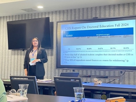 CIIS Doctoral Education Report presentation